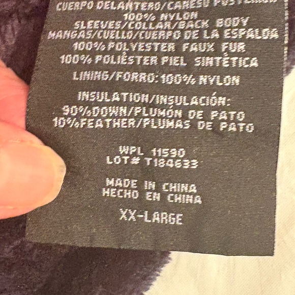 32 Degrees Women's Navy Blue Puffer Jacket. Size XXL - Picture 6 of 11